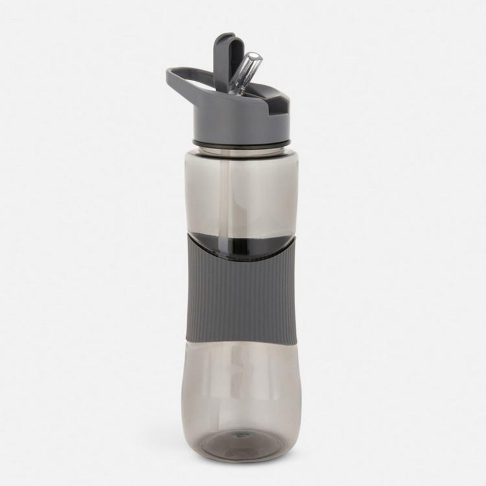 NWT Black Primark Water Bottle with Flip Straw